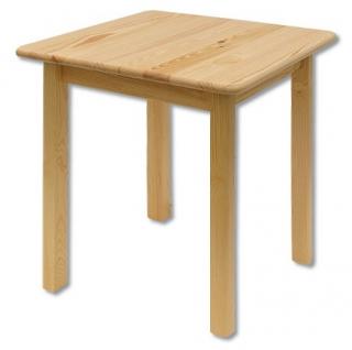 ST108 75x75 cm dřevěný jídelní stůl z masivní borovice Drewmax  (Kvalitní nábytek z borovicového masivu)