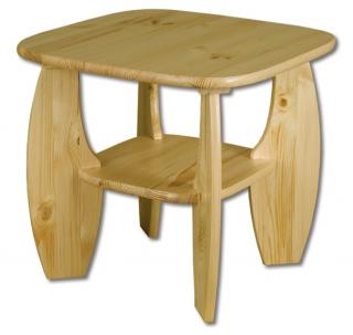 ST115 dřevěný konferenční stolek masiv borovice Drewmax  (Kvalitní nábytek z borovicového masivu)