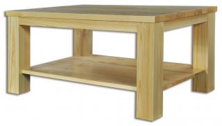 ST117-100 dřevěný konferenční stolek masiv borovice Drewmax  (Kvalitní nábytek z borovicového masivu)