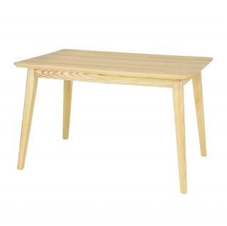 ST120 120x80 cm dřevěný jídelní stůl z masivní borovice Drewmax  (Kvalitní nábytek z borovicového masivu)