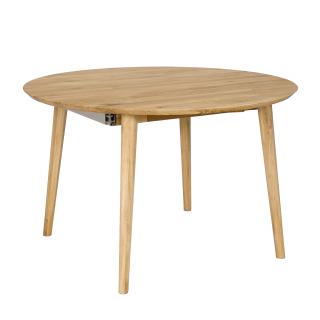 ST382 120 dřevěný oválný jídelní stůl z dubu Drewmax (POUZE 1 ks vystavený na prodejně)