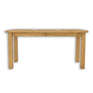 ST703 dřevěný jídelní stůl z přírodní borovice Drewmax  (Povrch přírodní vosk!)