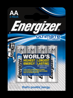 Energizer ULTIMATE Lithium AA 4 ks