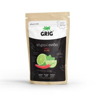 Grig Sušení Cvrčci - Chilli and Lime 20 g
