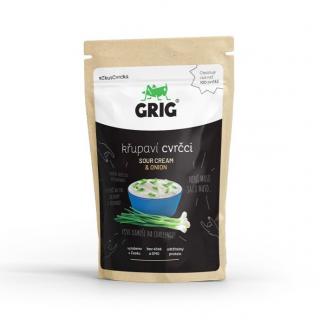 Grig Sušení Cvrčci - Sour Cream and Onion 20 g