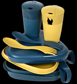 Light My Fire Pack´n Eat Kit pro 2 Barva: Musty Yellow / Hazy Blue