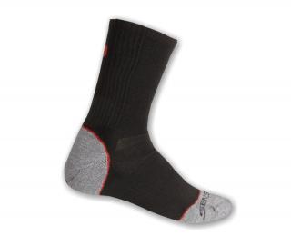 Sensor ponožky Hiking Bambus černá / červená Velikost: M 39 - 42