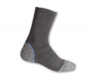 Sensor ponožky Hiking Bambus šedá / modrá Velikost: L 43 - 46