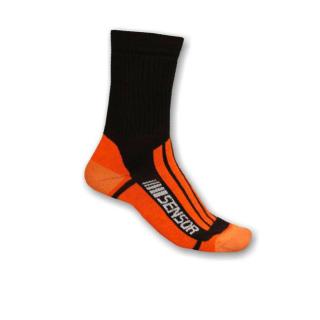 Sensor Treking EVO Trekingové ponožky oranžové Velikost: L 43 - 46