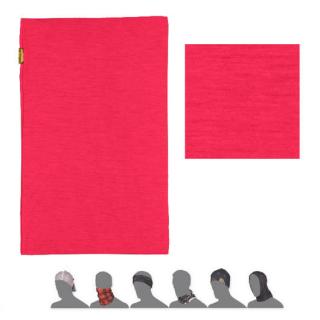 Sensor Tube Merino Wool multifunkční šátek Barva: růžová