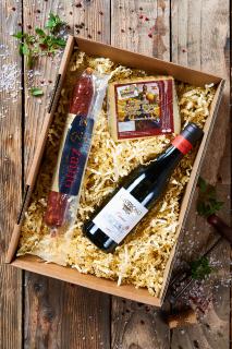 Dárkové balení vína a delikates  Rioja