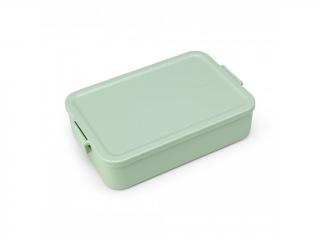 MAKE&TAKE LARGE Obědový box Bento 25,5x16,7x6,2 cm - nefritově zelená