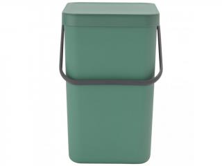 Odpadkový koš Sort & Go 25 l - zelená