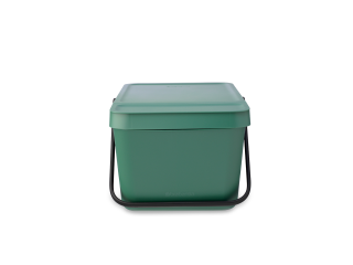 Stohovatelný odpadkový koš Sort & Go 20 l - zelená