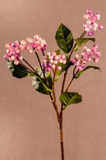 WILD BERRY SPRAY Aranžovací květina fialová 53 cm