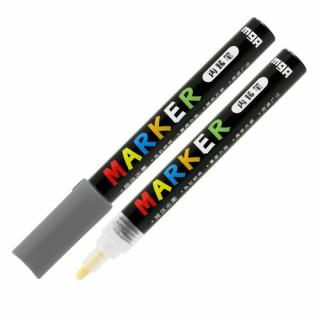 Popisovač M & G Acrylic Marker 2 mm akrylový - 30 barev Barva: Dark Grey - S911