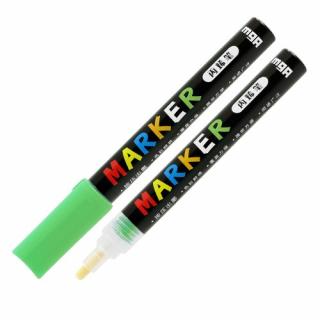 Popisovač M & G Acrylic Marker 2 mm akrylový - 30 barev Barva: Neon Green - S050