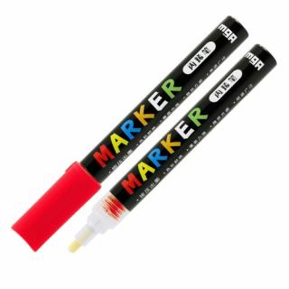 Popisovač M & G Acrylic Marker 2 mm akrylový - 30 barev Barva: Red - S200