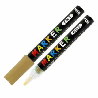 Popisovač M & G Acrylic Marker 2 mm akrylový - 30 barev Barva: Yellowish Brown - S411