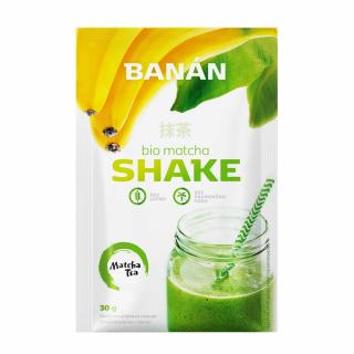 Bio Matcha Shake - Banán, bez lepku