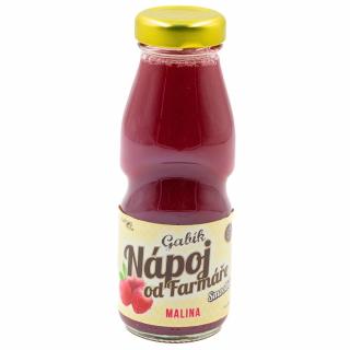 Gabík - nápoj od farmáře Malina 200ml