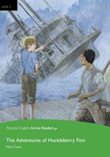 Pearson English Active Readers: The Adventures of Huckleberry Finn + Audio CD (Mark Twain | A2 - Level 3 - 1200 headwords)