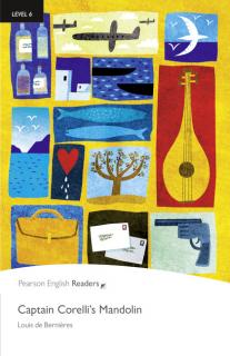 Pearson English Readers: Captain Corelli's Mandolin + Audio CD  (Louis De Bernieres | C1 - Level 6 - 3000 headwords)