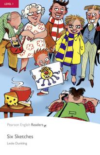 Pearson English Readers: Six Sketches + Audio CD  (Leslie Dunkling | A1 - Level 1 - 300 headwords)