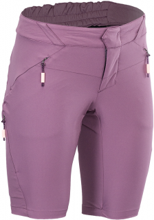 Dámské lehké MTB kraťasy Silvini Alma - plum lilac Velikost: M