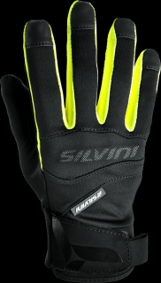 Rukavice sofshellové Fusaro, black/neon, vel. XS Velikost: L