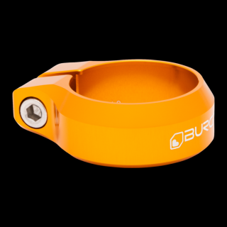 Sedlová objímka BURGTEC Barva: Iron Bro Orange, Průměr sedlovky: 36.4mm