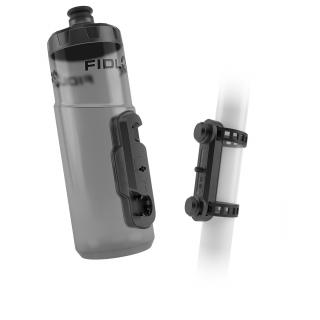 Set láhve s držákem Fidlock BOTTLE TWIST Dark 600ml + Uni Base