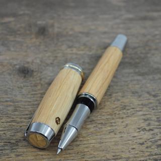 Dřevěné kuličkové pero Portland L - Český dub