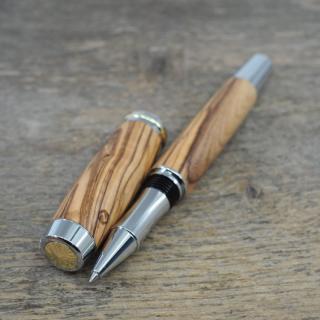 Dřevěné kuličkové pero Portland L - Oliva z Betléma 2