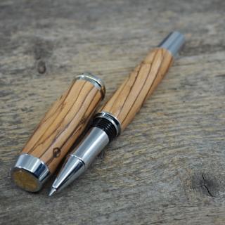 Dřevěné kuličkové pero Portland L - Oliva z Betléma 3
