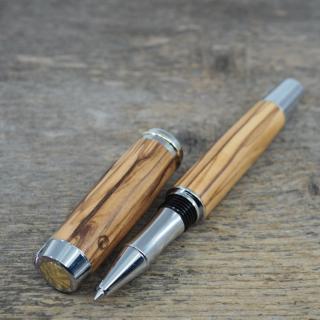 Dřevěné kuličkové pero Portland L - Oliva z Betléma 5