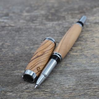 Dřevěné kuličkové pero Portland S - Oliva z Betléma 10