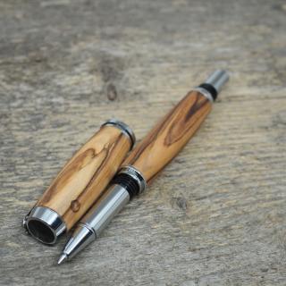 Dřevěné kuličkové pero Portland S - Oliva z Betléma 7