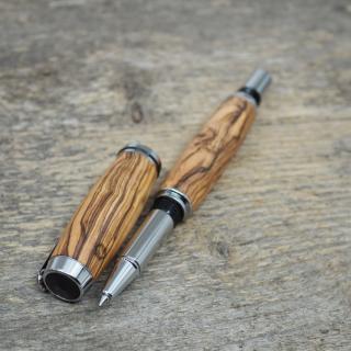 Dřevěné kuličkové pero Portland S - Oliva z Betléma 9