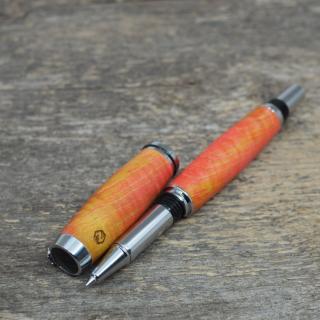 Dřevěné kuličkové pero Portland S - Stabilizované dřevo 4