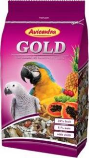 Avicentra velký papoušek Gold 850g
