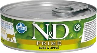 N&D PRIME Cat konz. Adult Boar & Apple 80 g