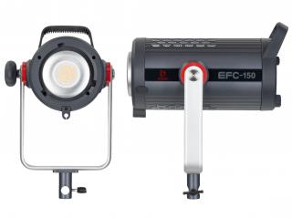 Hybridní Bi-color LED trvalé světlo EFC 150 Sun Light, 2700 - 7500K, RGB + reflektor a kufr