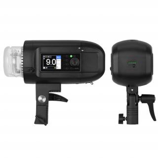 Jinbei HD 400 PRO TTL, HSS bateriový blesk, 400 Ws + reflektor a kufr