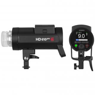 Jinbei HD 610 PRO TTL, HSS bateriový blesk, 600 Ws+ reflektor