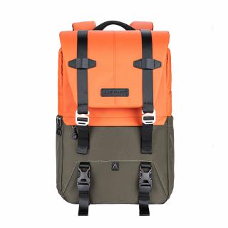 K&F Beta Backpack - lehký polstrovaný fotografický batoh, 20 l, oranžový