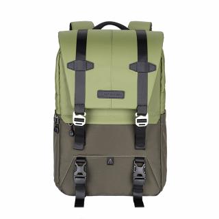 K&F Beta Backpack - lehký polstrovaný fotografický batoh, 20 l, zelený army green