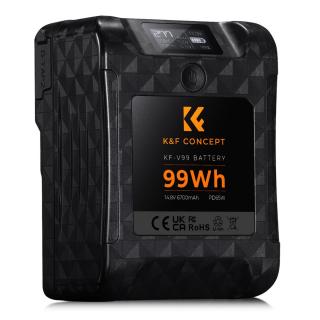 K&F mini V-Mount baterie, 6700 mAh, 99 Wh