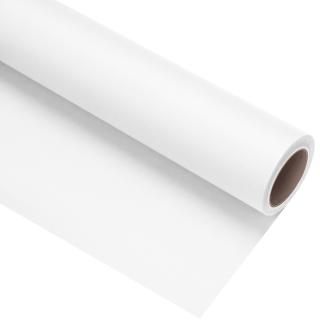 Papírové fotografické pozadí 2,18x11m - bílé - arctic white