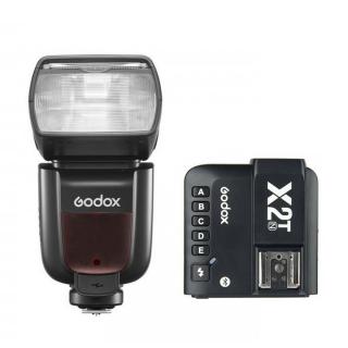 Set blesku Godox TT685II a řídící jednotky X2T pro Nikon